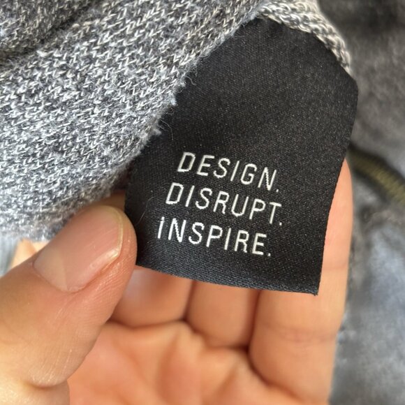 Oakley Sweater Gray Performance Hoodie Full Zip Knit Sweatshirt Men's S Outdoors - Picture 12 of 15